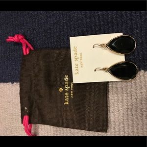 Kate Spade black earrings